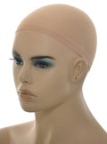 Midnight Collection 2 Pack Light Beige Stocking Fabric Wig Cap V1191-HC-QJJ-04229