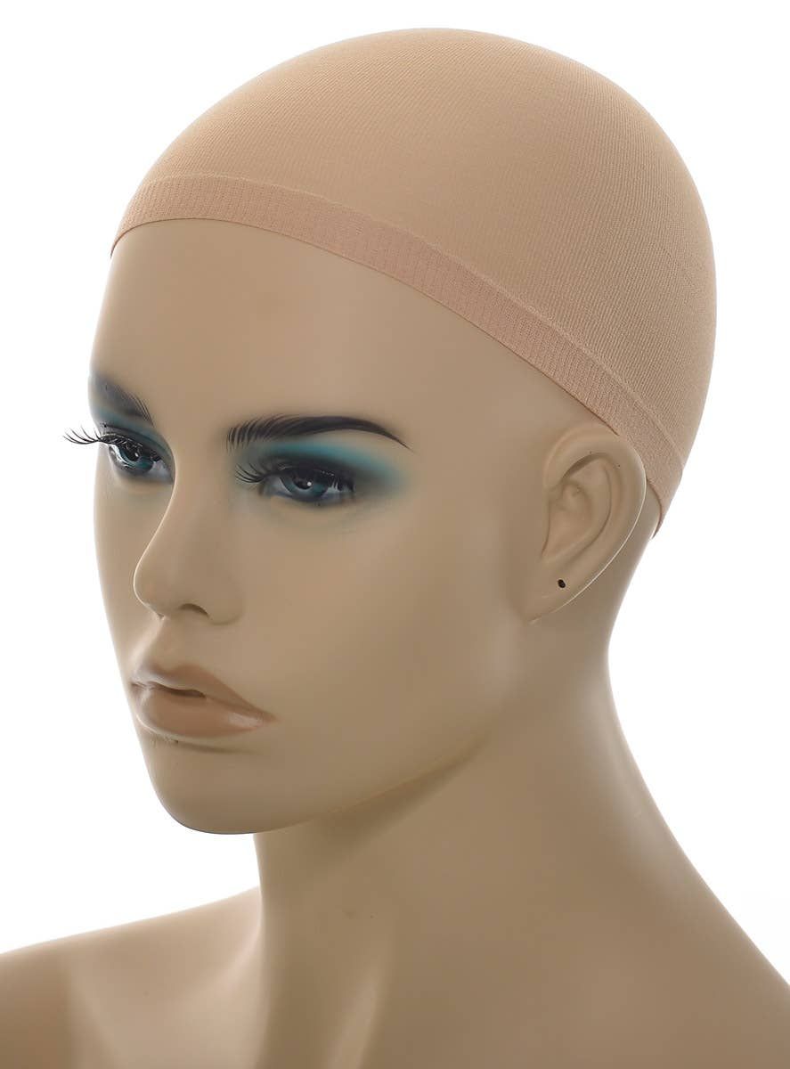 Midnight Collection 2 Pack Light Beige Stocking Fabric Wig Cap V1191-HC-QJJ-04229