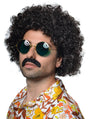 1970s Detective Mens Natural Black Afro Costume Wig V1191-HC-YG-05345-D