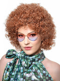 Light Auburn Brown Unisex Adults 70s Disco Afro Costume Wig V1191-HC-YG-05348