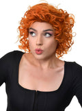 Extra Curly Ginger Annie Style Womens Costume Wig V1191-HC-YG-05363