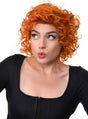 Extra Curly Ginger Annie Style Womens Costume Wig V1191-HC-YG-05363