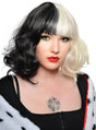 Deluxe Heat Resistant Cruel Dog Napper Womens Character Wig V1191-HC-YG-05450