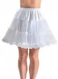Fluffy White Thigh Length Womens Plus Size Petticoat V1191-HC-ZT-03052X-XLARGE