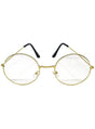 Round Gold Frame Clear Lens Costume Glasses V1191-HC-ZT-04121