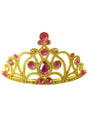 Jewelled Pink and Gold Girls Princess Tiara V1191-HC-ZT-04127