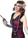 Roaring 20s Pink Chain Headband 5 Piece Accessory Set V1191-HC-ZT-04214