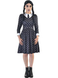 Wednesday Addams Teen Girls Halloween Costume and Bag V1191-K-HC-ZT-0106156T-12-14