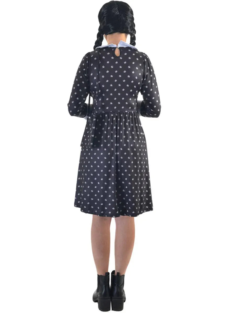 Wednesday Addams Teen Girls Halloween Costume and Bag V1191-K-HC-ZT-0106156T-14-16
