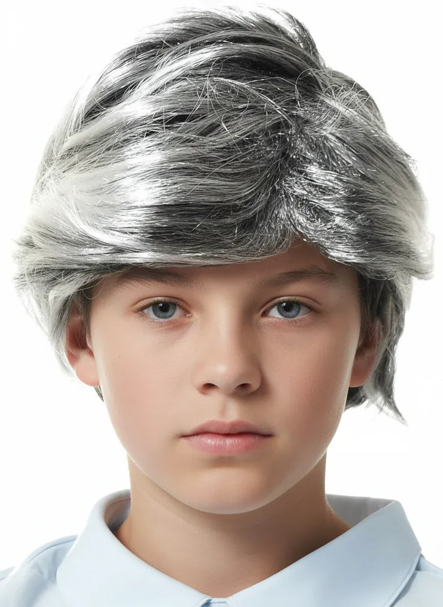 Salt and Pepper Boys Old Man Costume Wig V1191-K-HC-ZT-04499