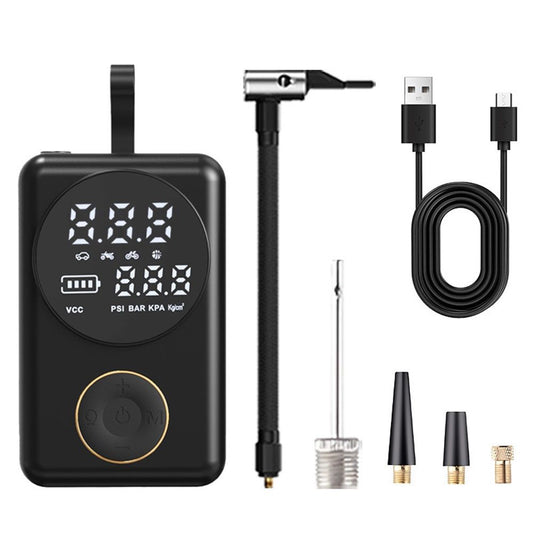 Tire Inflator Portable Air Compressor-Air Pump 150PSI Cordless Electric for Car, Motorcycle, Bike, Ball, with V1192-AZ-W-0001