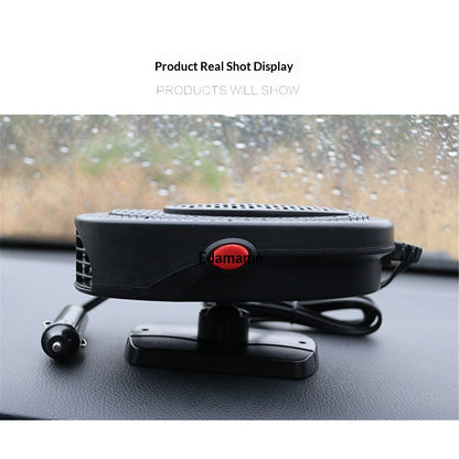 Car Heater, 12V 150W Car Fan, Car Windscreen Quick Defrost & Defog, Plug-in Cigarette Lighter, 2-in-1 Heating V1192-AZ-W-0005