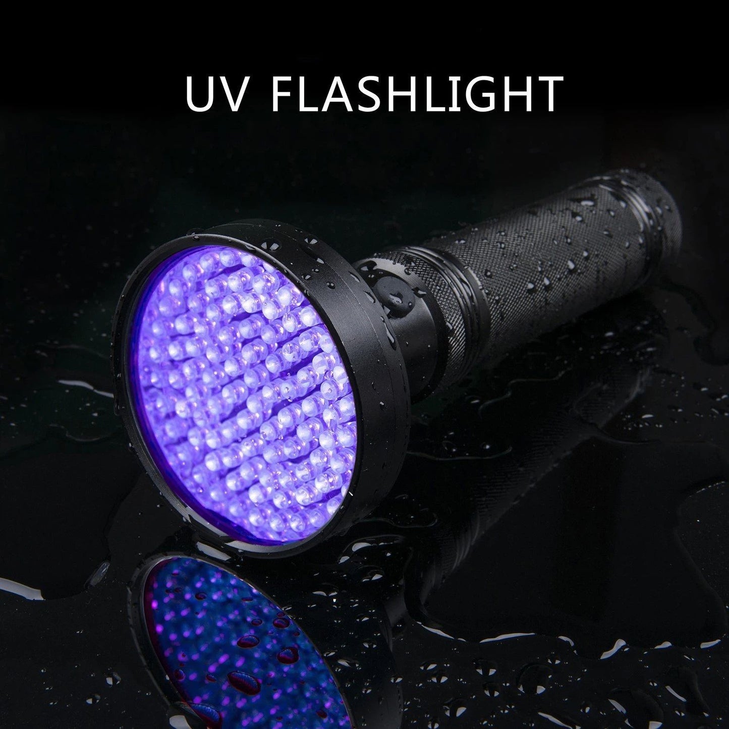 Ultraviolet Flashlights UV Detector, LED Flashlights Pet Urine Detector for Cat Urine, Stains, Bed Bug, V1192-AZ-W-0006