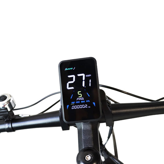 1 PCS Electric Bike Display Plastic+Metal 36V-72V Waterproof LCD Display NC-81F Electric Bike Panel V1192-AZ-W-0018