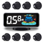 Backup Parktronic System Car Auto Vehicle Reverse with 8 Parking Sensors kit Distance Detection LCD Distance V1192-AZ-W-0025