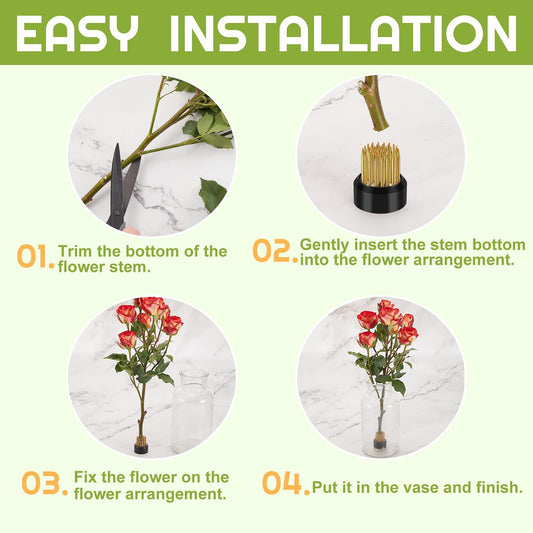 6 Pcs Flower Frogs Floral Frog Arrangements Supplies Flower Arranging Ikebana Pin Holder Arranger Fixed Tools V1192-AZ-W-0033