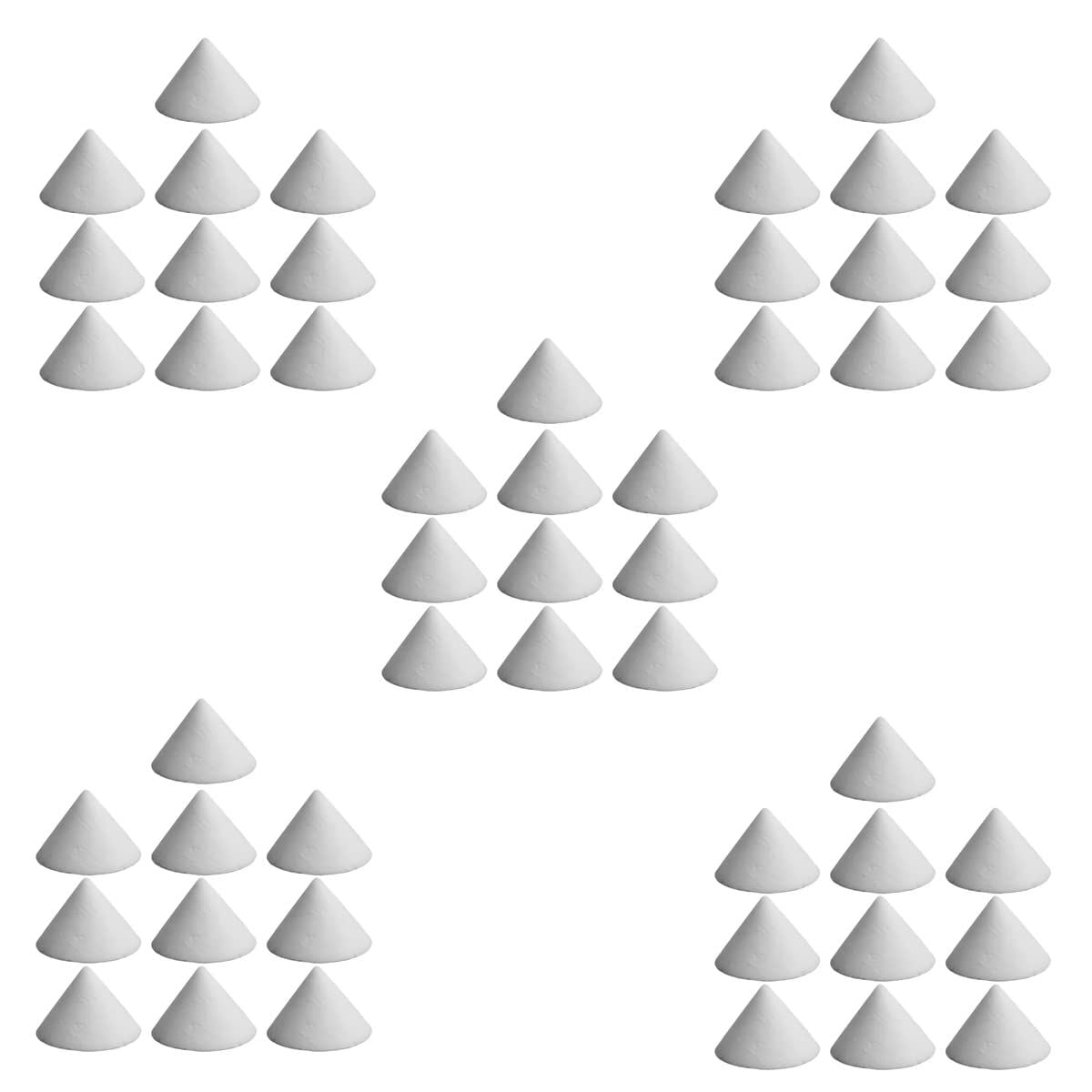 50 Pieces Pottery Kiln Nails Ceramic Refractory Support Nails High Temperature Cone Support Nails Reusable V1192-AZ-W-0039