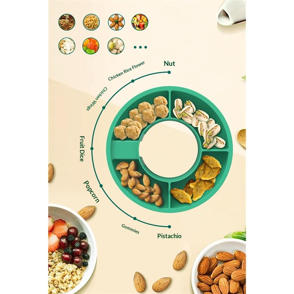 Snack Bowl for Cup 40 oz with Handle-Perfectly Compatible Tumbler 40 oz with Handle, Reusable Silicone Snack V1192-AZ-W-0047