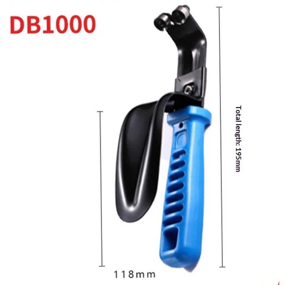Professional Sheet Metal Deburring Tool Double-Sided Trimmer With Safety Guard Handle For Metalworking V1192-AZ-W-0058