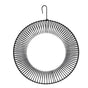 Peanut Wreath Bird Feeder 16 Inch, Rust & Waterproof, Solid Steel Durables Whole Peanut Wild Bird Feeder black V1192-AZ-W-0061