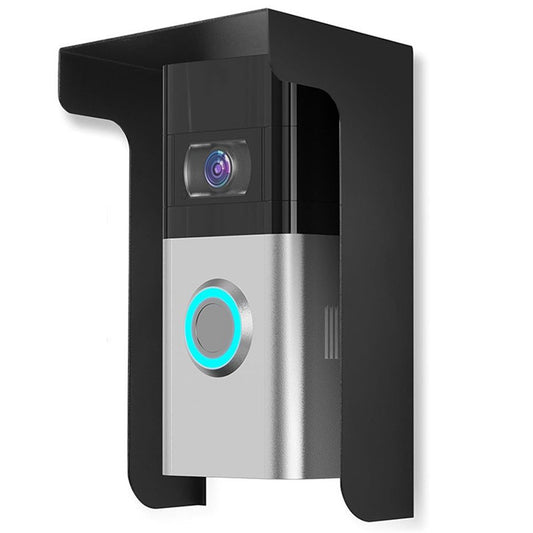 Metal Doorbell Cover Compatible with Doorbell, Smart Garage Door Video Keypad Protector, Weatherproof Access V1192-AZ-W-0062