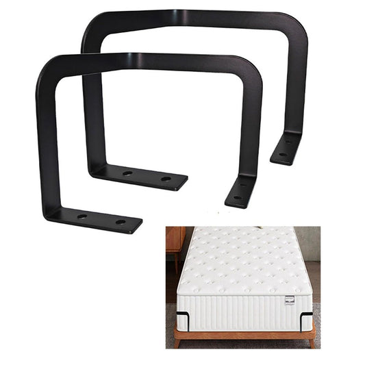 Extra Tall Mattress Corner Retainer Bar Bracket 2Pcs Keeping Mattress from Sliding for Wood Platform V1192-AZ-W-0063