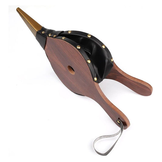 Indoor and outdoor camping barbecue wooden blower hand corrugated pipe pump pit barbecue tool accessories V1192-AZ-W-0075