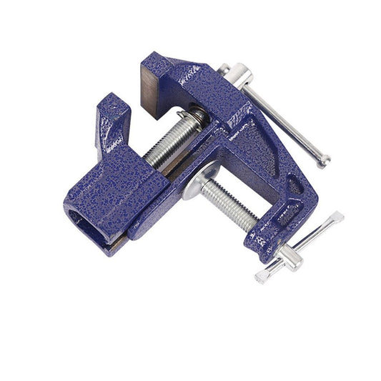 Mini Table Clamp,Small Bench Vice, Upgraded cast steel manufacturing Jewelers Hobby Clamps Craft Repair Tool V1192-AZ-W-0078