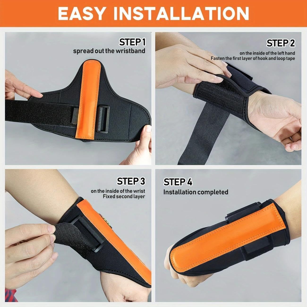 Golf Swing Training Kit with Wrist Stabilizer & Arm Support Band - Improve Posture, Accuracy & Power for Men V1192-AZ-W-0082