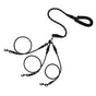 No Tangle 3 Dog - Main Lead Rope with Padded Handle, Three Detachable Leash Splitters, Heavy-Duty Clip, V1192-AZ-W-0085
