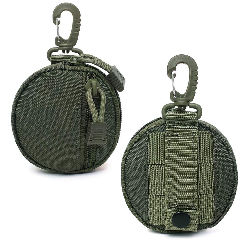 3 pack Small Pouch Accessories, Upgraded Pouches Gear, Bag Case as Coin Purse Keychain, Case Wallet, Wireless V1192-AZ-W-0101