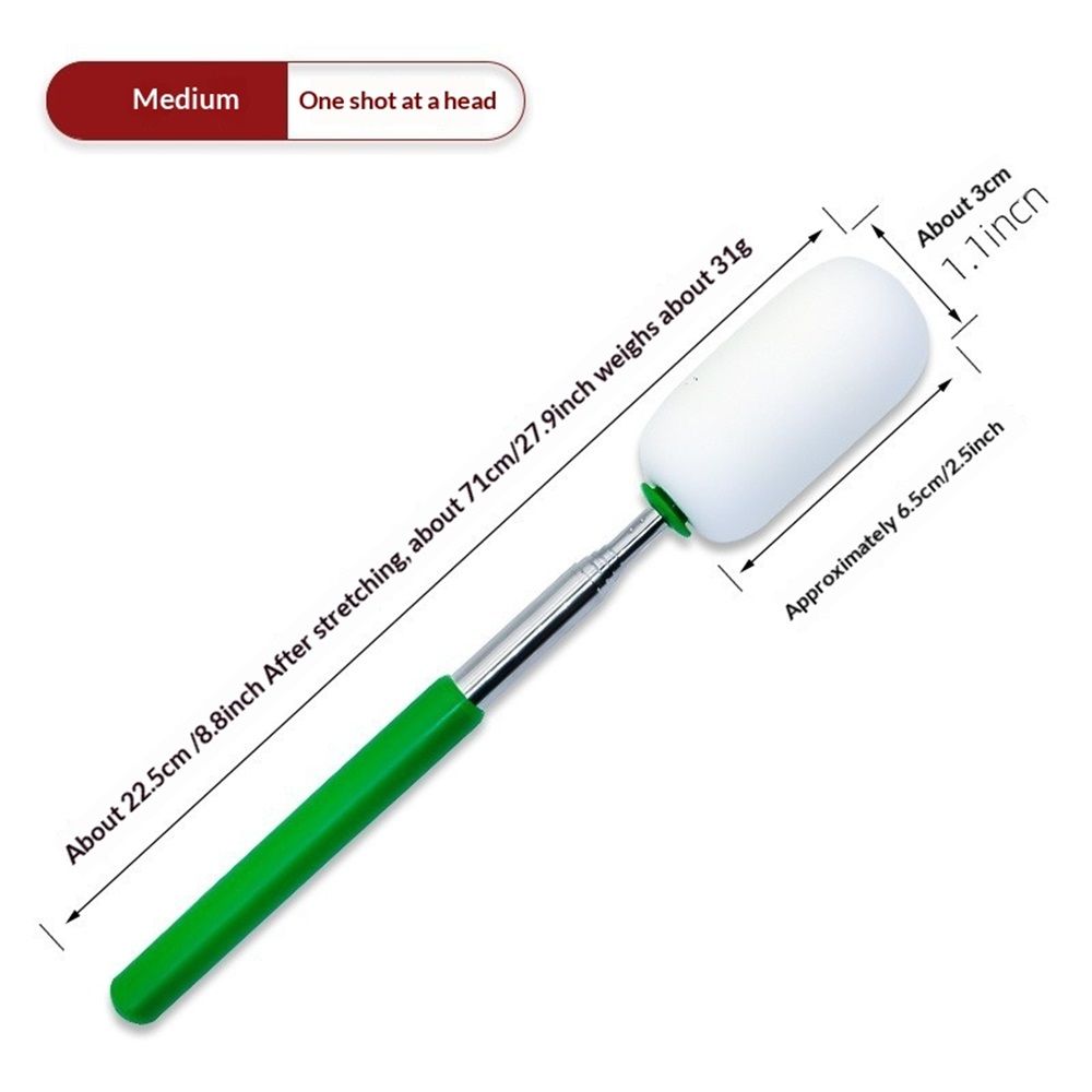 2 pack Telescoping Sponge Pottery, Retractable Clay Tool Sponges on Stick Extend up to 27.9in Telescoping V1192-AZ-W-0109