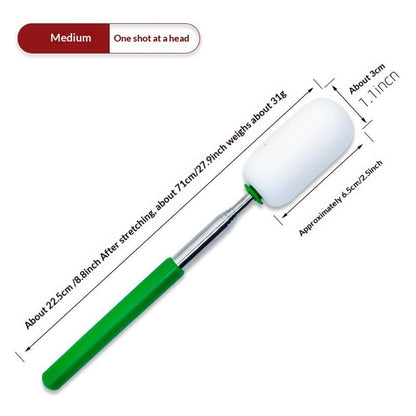 2 pack Telescoping Sponge Pottery, Retractable Clay Tool Sponges on Stick Extend up to 27.9in Telescoping V1192-AZ-W-0109