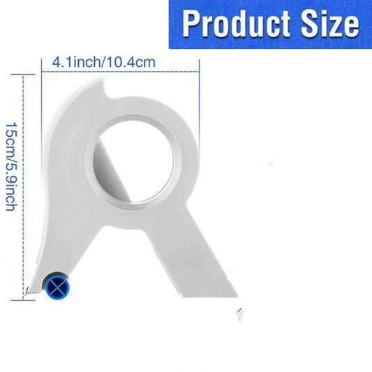 Hand Masker Tape Dispenser, Floor Tape Applicator, Applies Painter's Tape to Masking Film or Paper V1192-AZ-W-0110