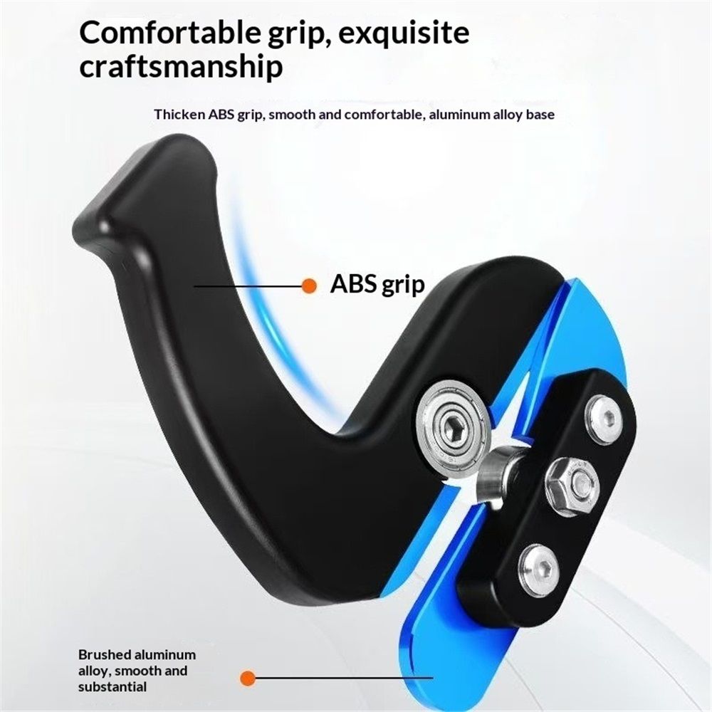 Edge Banding Cutter - Dual Offset Bearings for Precision Trim, Excess Material Cutter for Box/Melamine/Vinyl V1192-AZ-W-0113