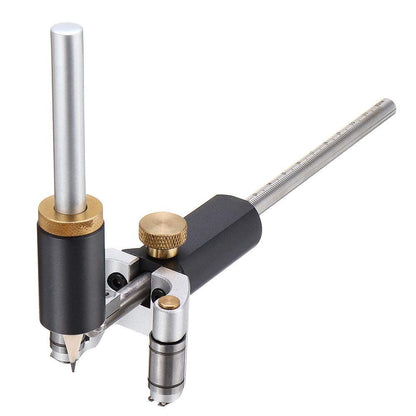 Marking Gauge, 2-in-1 Woodworking Scribe Scriber Multi-Function Line Maker Measuring Tools Sliding Mark V1192-AZ-W-0120