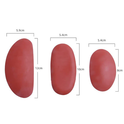 2 set Pottery Clay Ribs Soft Rubber Pottery Rib Crafting Tools Clay Sculpture Tools- 3 different sizes(A V1192-AZ-W-0121