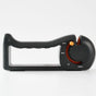 Orange 4-Stage Knife Sharpener & Serrated Knife Sharpener- Repairs, Sharpens & Polishes Blades with Ergonomic V1192-AZ-W-0125