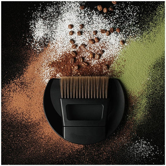 Small Coffee Brush, Hand Broom and Dustpan Set, Magnetic Small Brush and Dustpan Set Soft Bristles, Dust Pan V1192-AZ-W-0146