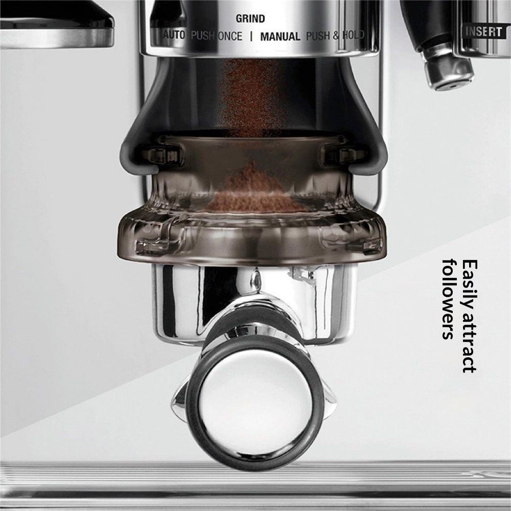 54mm Funnel Only for Use Espresso Machine Models Screen Kit Espresso Accessories to Reduces The Mess 2pcs V1192-AZ-W-0149