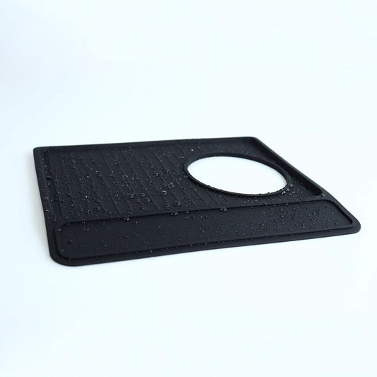 Tamping Mat Espresso Tamper Mat, Food Grade Silicone Non-Slip, Waterproof Heat Resistant, Espresso Tamping V1192-AZ-W-0150