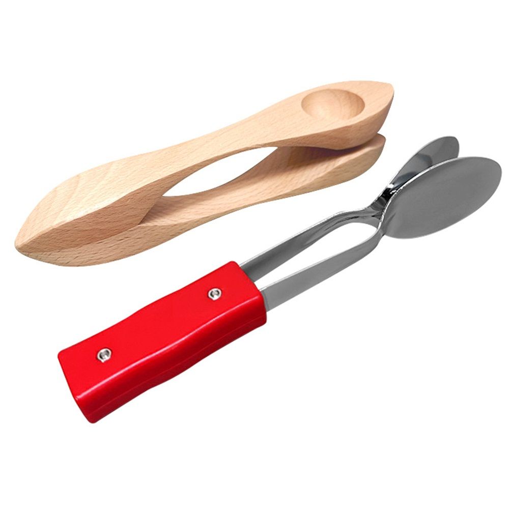 2pcs Musical Spoons Percussion Instrument, Handcrafted from Premium Folk Sound - Gift for All Ages V1192-AZ-W-0159