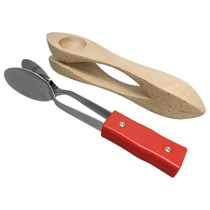 2pcs Musical Spoons Percussion Instrument, Handcrafted from Premium Folk Sound - Gift for All Ages V1192-AZ-W-0159