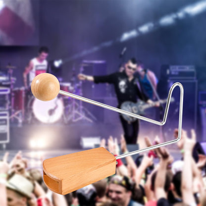 Percussion Instrument, Latin Hand Percussion Instrument, Easy to Use Handheld Rattling Sound Effect for V1192-AZ-W-0161