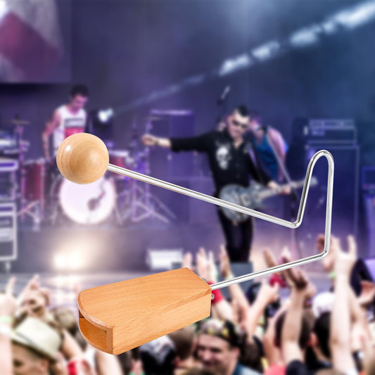 Percussion Instrument, Latin Hand Percussion Instrument, Easy to Use Handheld Rattling Sound Effect for V1192-AZ-W-0161