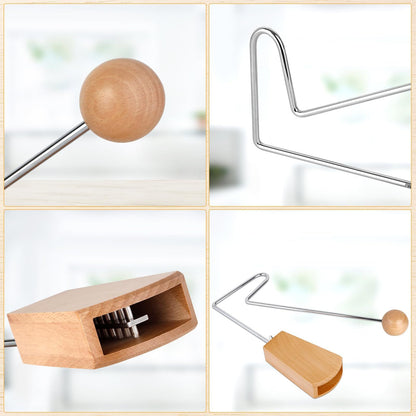 Percussion Instrument, Latin Hand Percussion Instrument, Easy to Use Handheld Rattling Sound Effect for V1192-AZ-W-0161