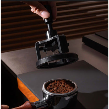 53mm Tool , Espresso Stirrer Distribution Tool,Compatible Adjustable Height,with Magnetic Suction V1192-AZ-W-0164