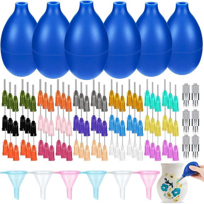 108 Pcs Pottery Tools Supplies Ceramic Precision Applicator, Precision Tips Applicator for Ceramic Bottles V1192-AZ-W-0169
