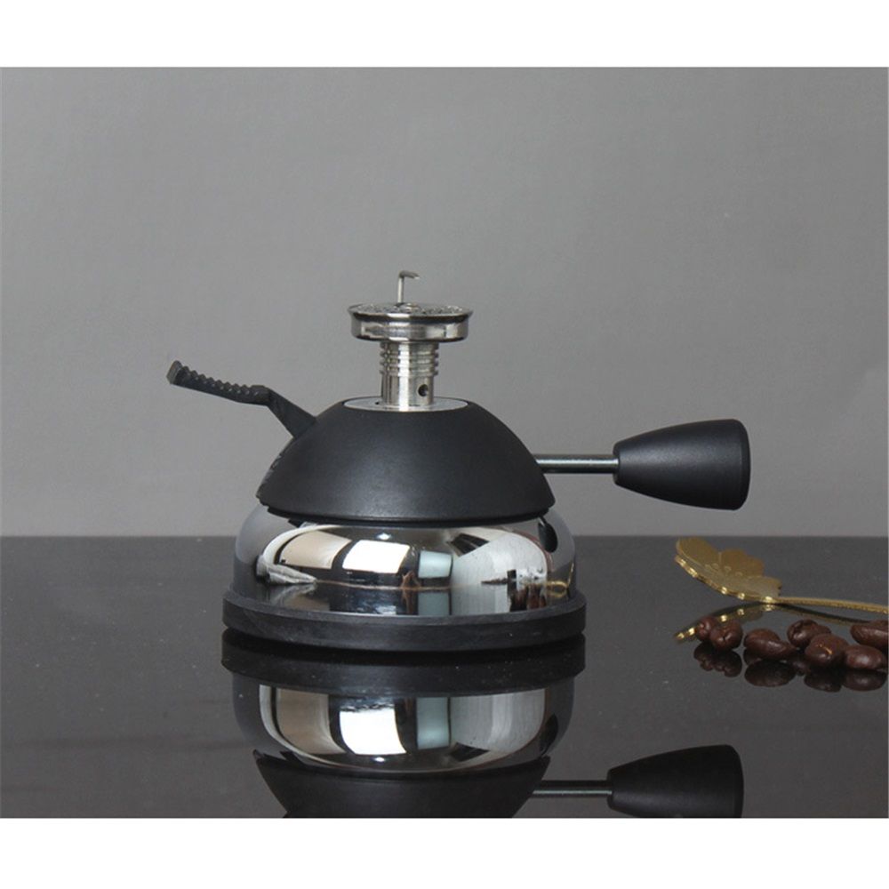 Butane Mini Burner for Tabletop Coffee Siphon Syphon Ceramic Windproof Torch Head Portable Cooking Stove V1192-AZ-W-0171