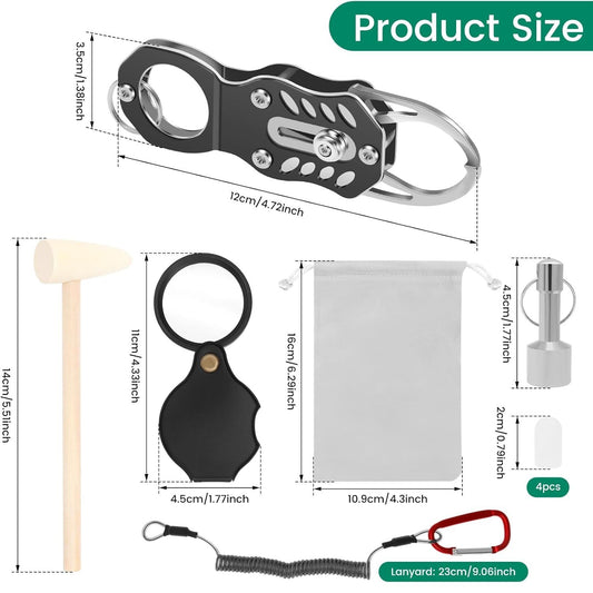 The Pocket Coin Tester Kit, Gold & Silver Coin Testing- Coin Validation via Ping Resonance Testing and Size V1192-AZ-W-0174